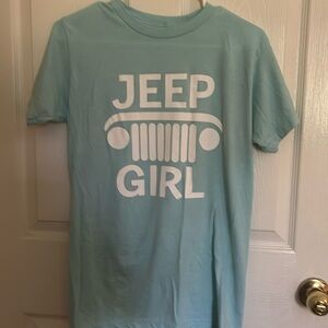 SIZE M jeep girl tshirt